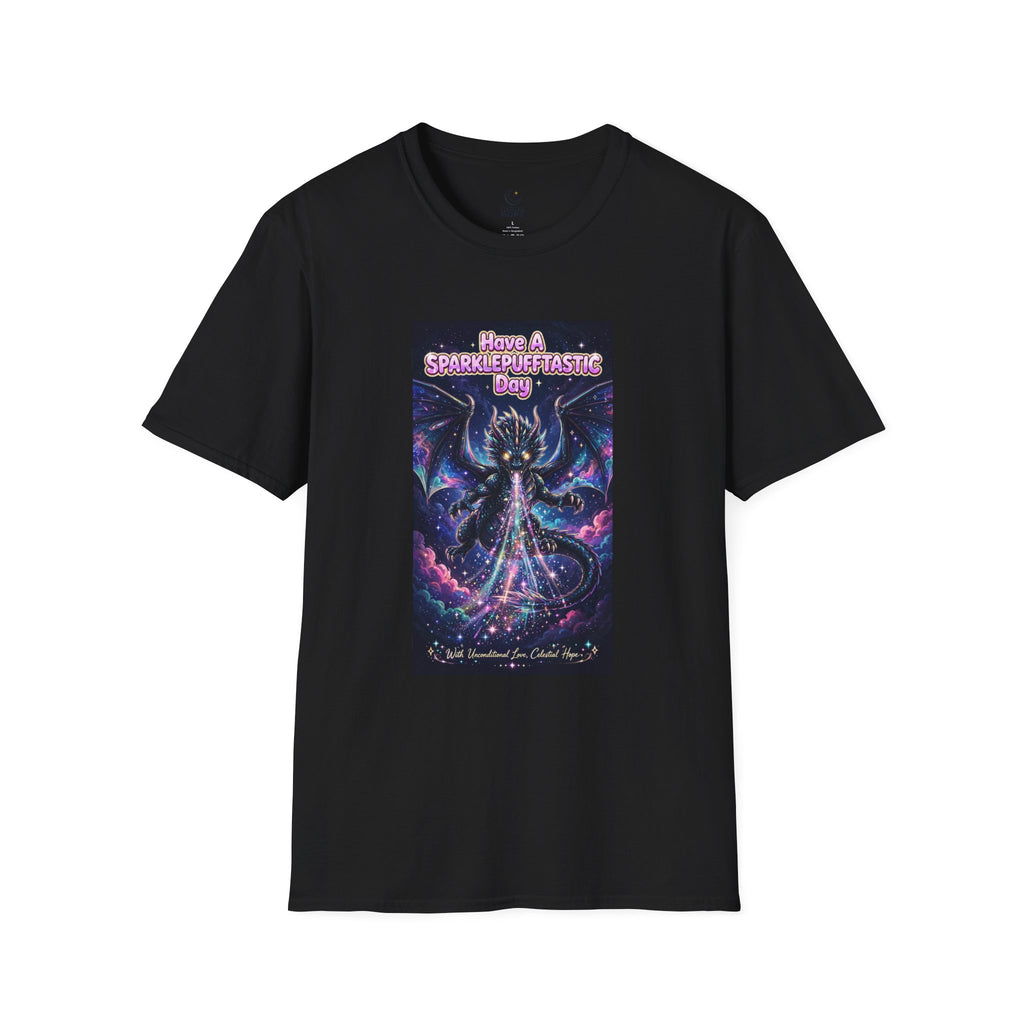 Have a Sparklepufftastic Day T-Shirt | Cosmic Dragon Cute Fantasy