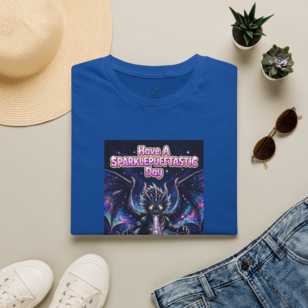 Have a Sparklepufftastic Day T-Shirt | Cosmic Dragon Cute Fantasy