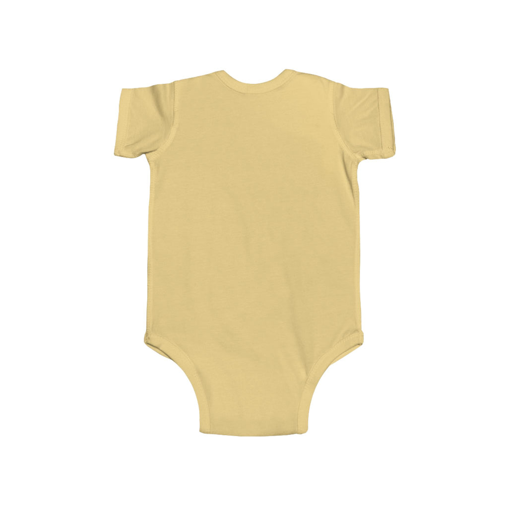 Moon Cat Illustration Infant Bodysuit | Sleepy Kitten on Crescent Moon