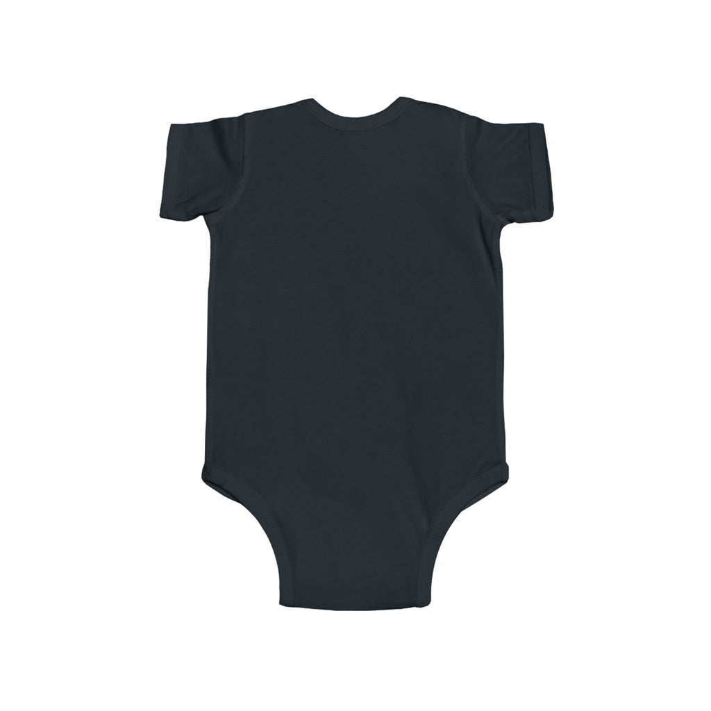 Moon Cat Illustration Infant Bodysuit | Sleepy Kitten on Crescent Moon
