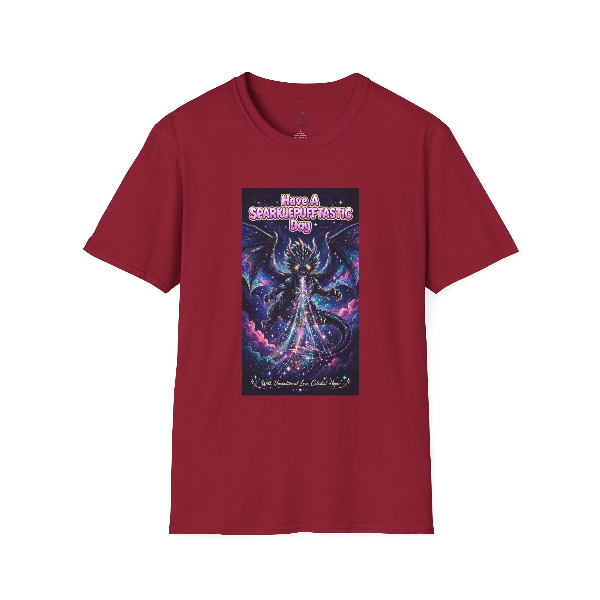Have a Sparklepufftastic Day T-Shirt | Cosmic Dragon Cute Fantasy