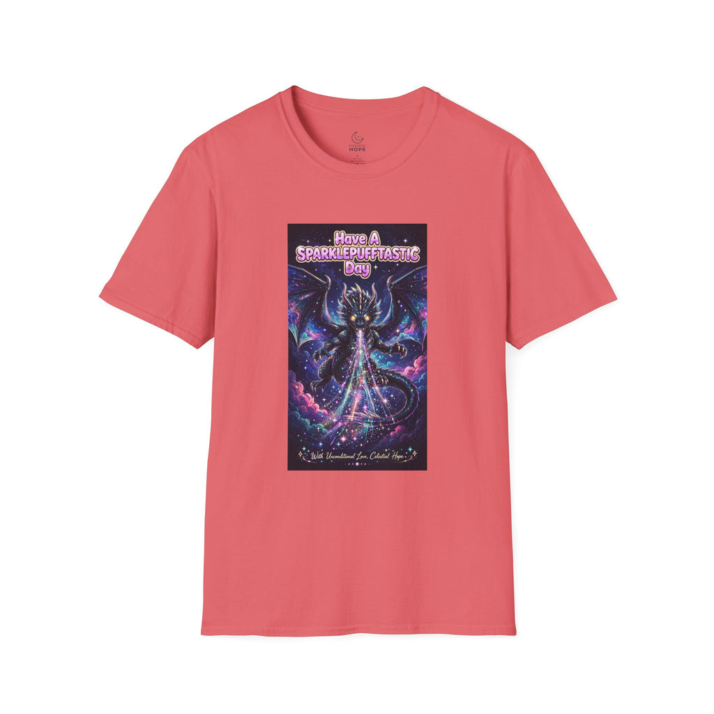 Have a Sparklepufftastic Day T-Shirt | Cosmic Dragon Cute Fantasy