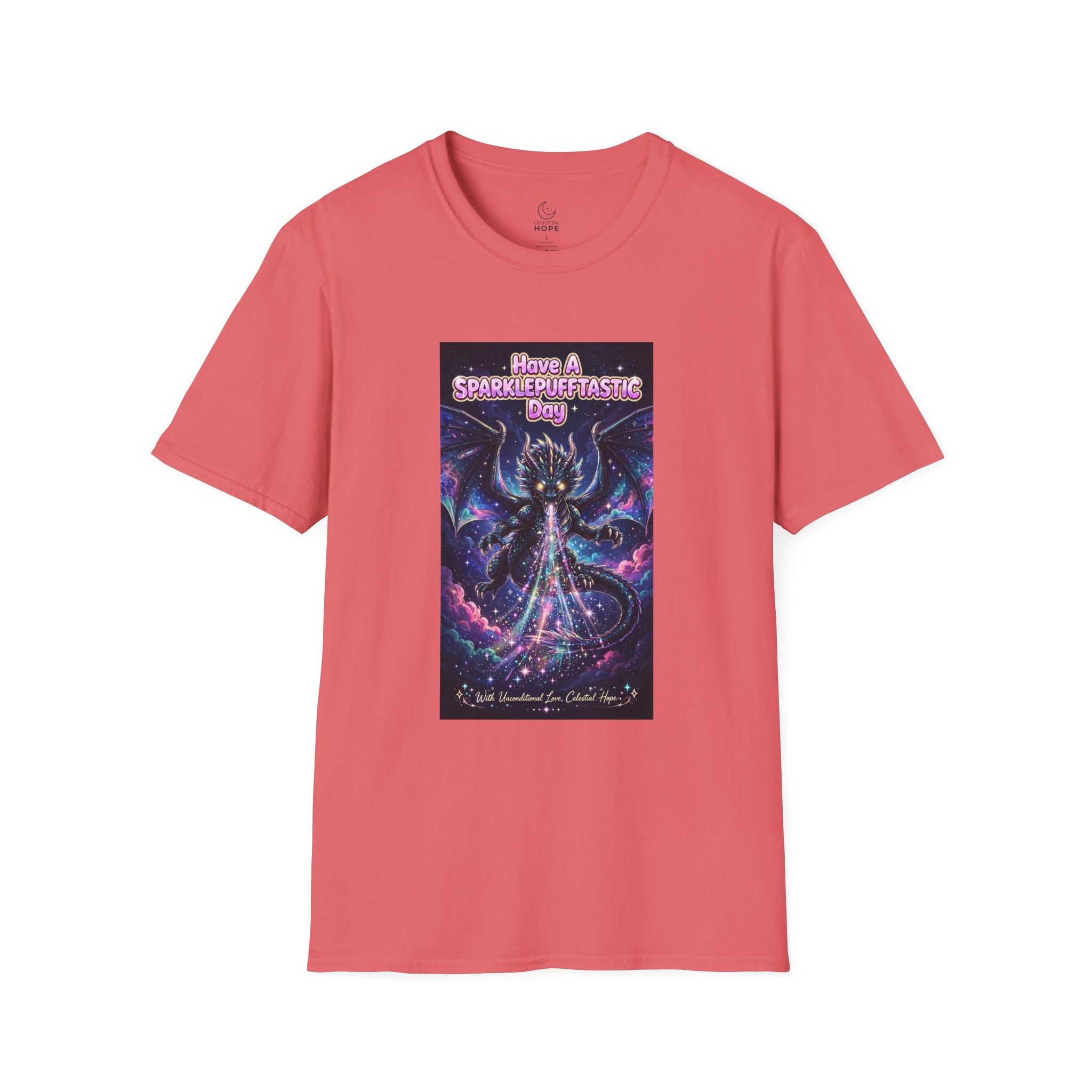 Have a Sparklepufftastic Day T-Shirt | Cosmic Dragon Cute Fantasy