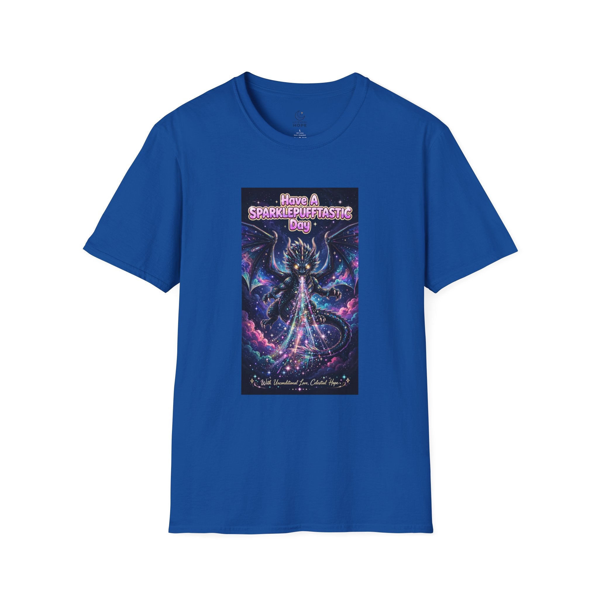 Have a Sparklepufftastic Day T-Shirt | Cosmic Dragon Cute Fantasy