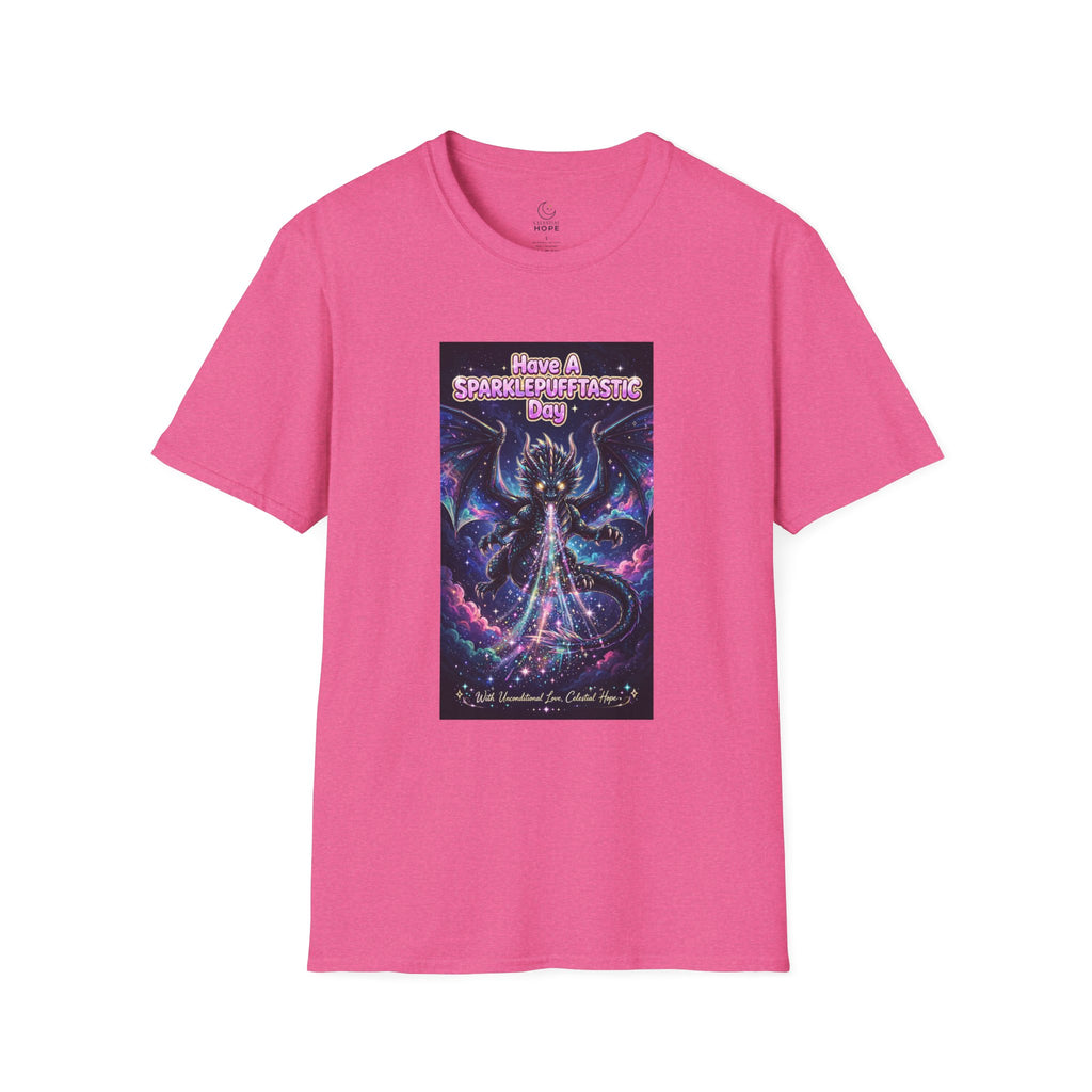 Have a Sparklepufftastic Day T-Shirt | Cosmic Dragon Cute Fantasy