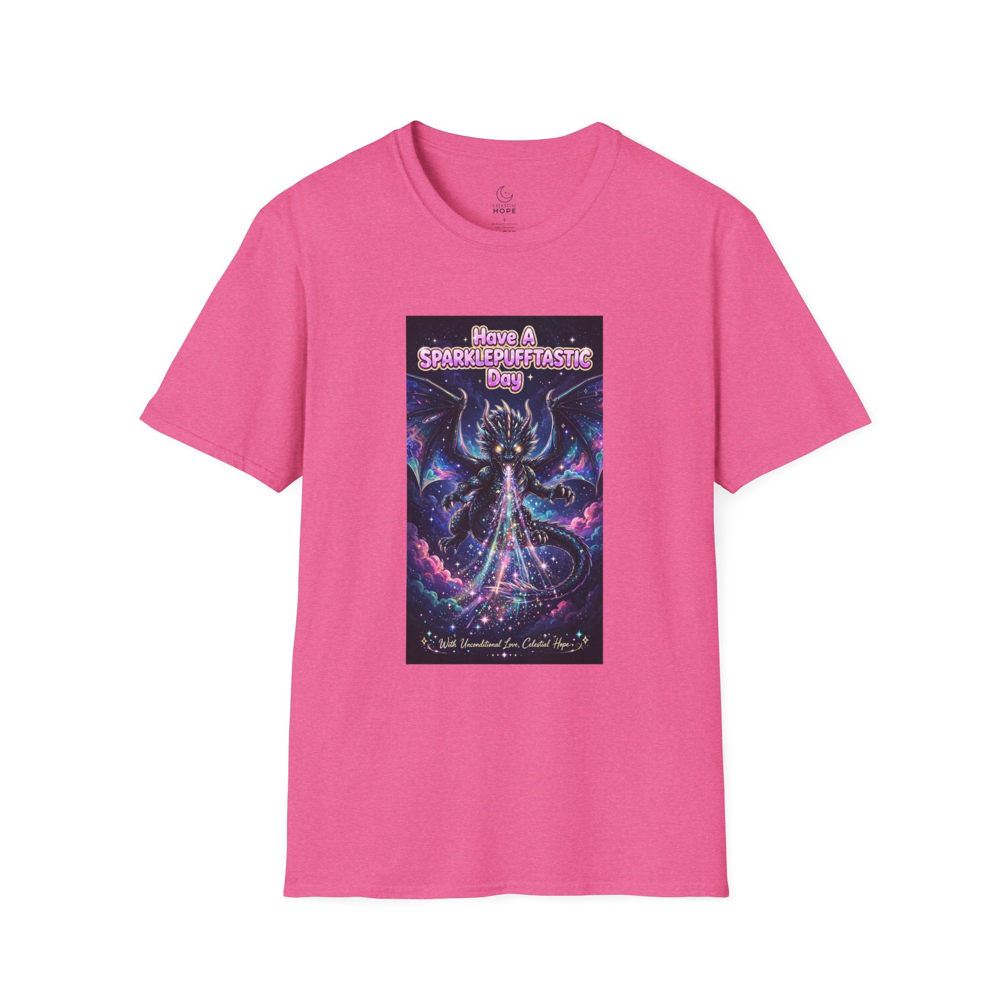 Have a Sparklepufftastic Day T-Shirt | Cosmic Dragon Cute Fantasy